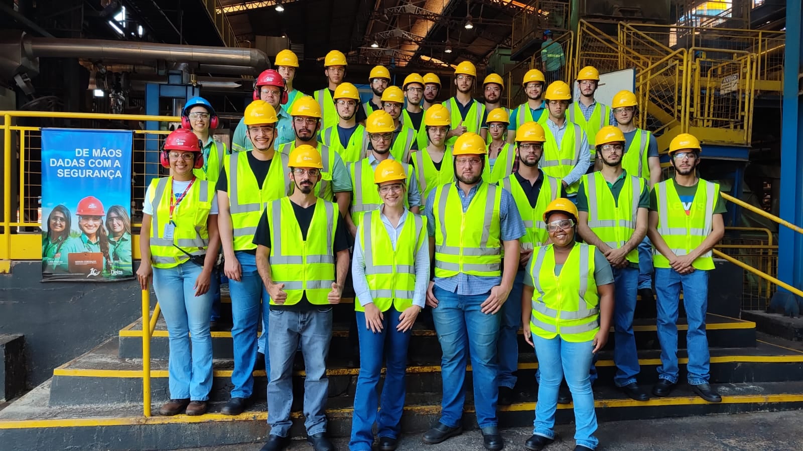 Delta recebe a visita de estudantes da Fafram, de Ituverava/SP