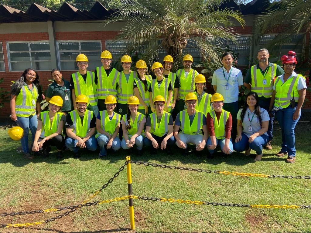 15 alunos do curso de Engenharia Química da UFTM, visitam a Unidade Delta
