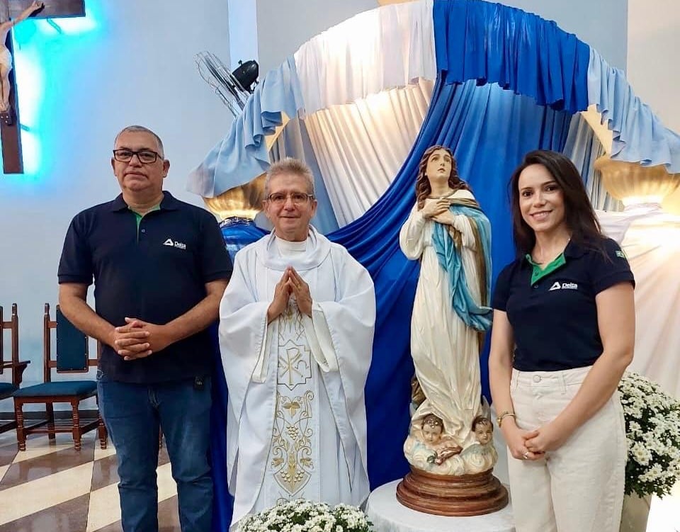 Representantes da Delta participam da novena à Imaculada Conceição