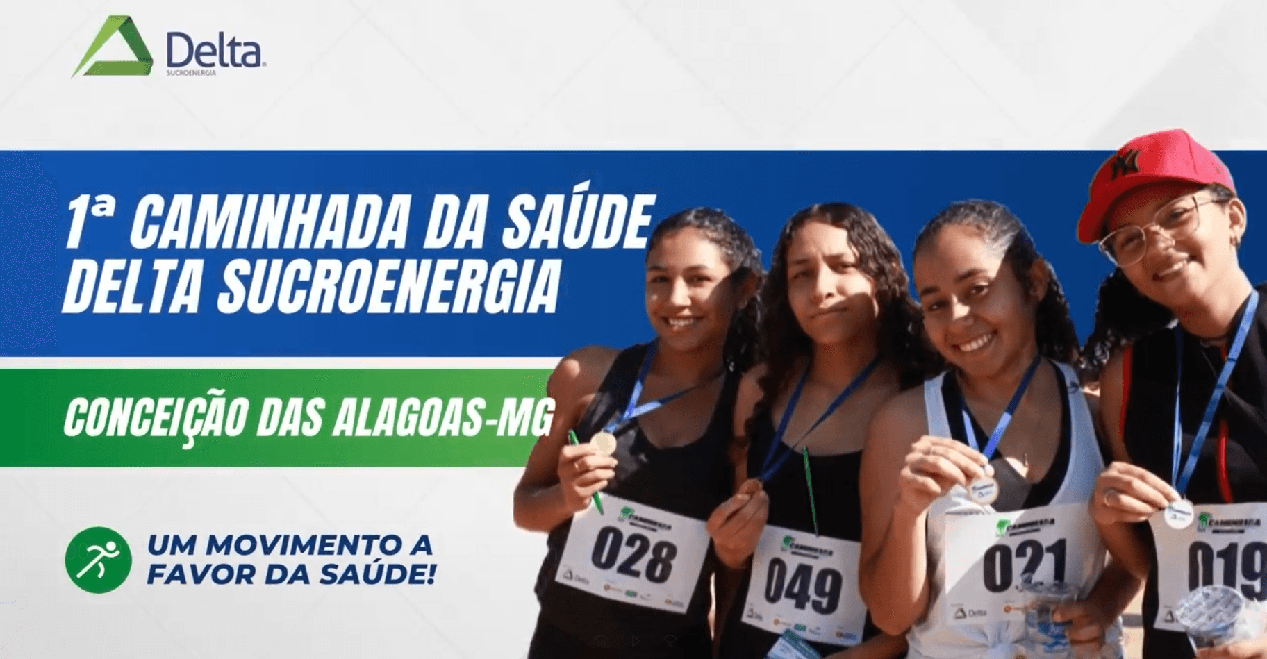 Última etapa da 1ª Caminhada da Saúde Delta Sucroenergia acontece em Conceição das Alagoas