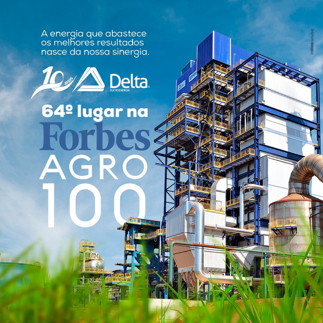 Delta Sucroenergia é Forbes Agro100