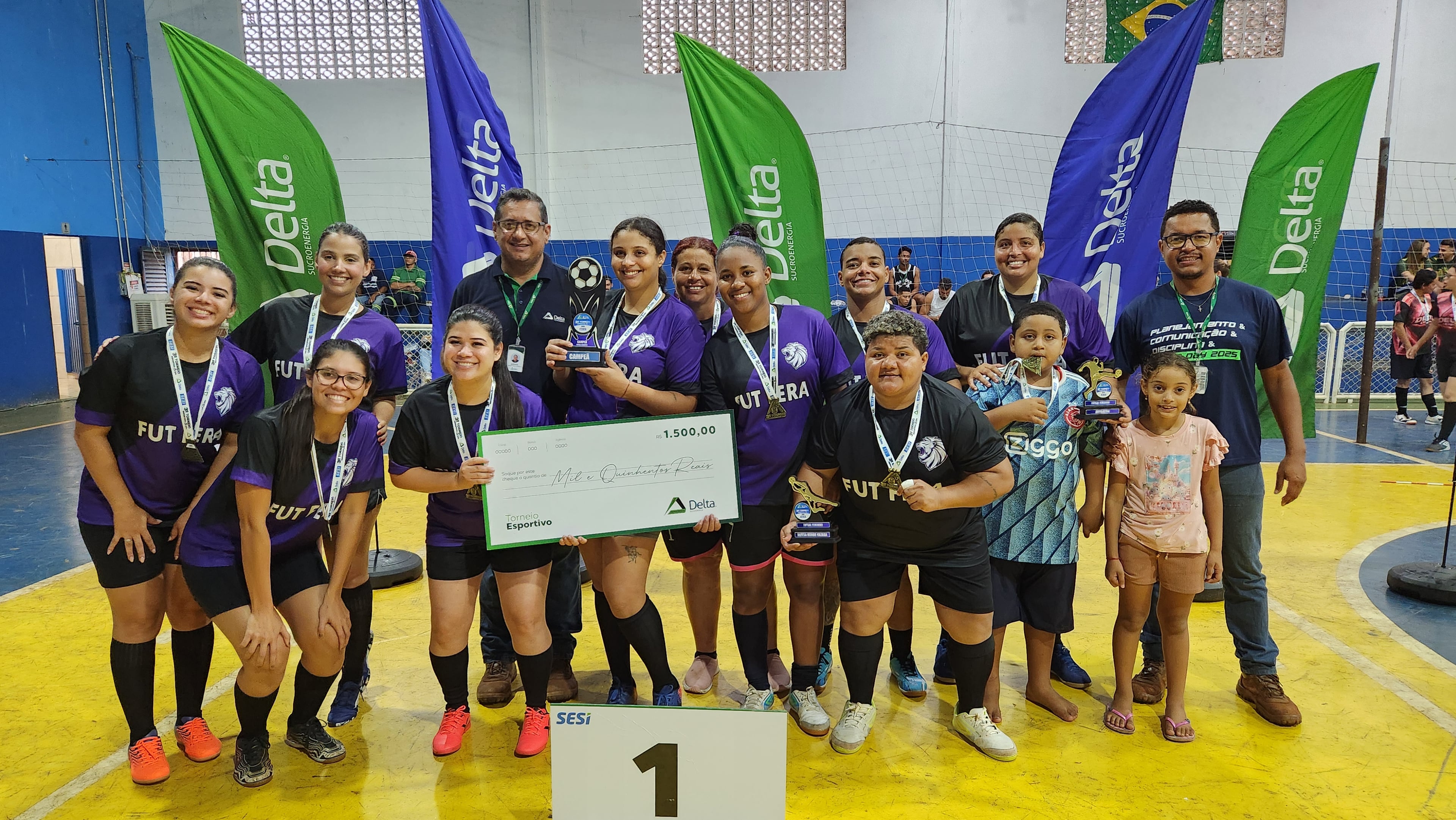 Mais de 290 colaboradores participaram do 3º Torneio Esportivo da Delta Sucroenergia